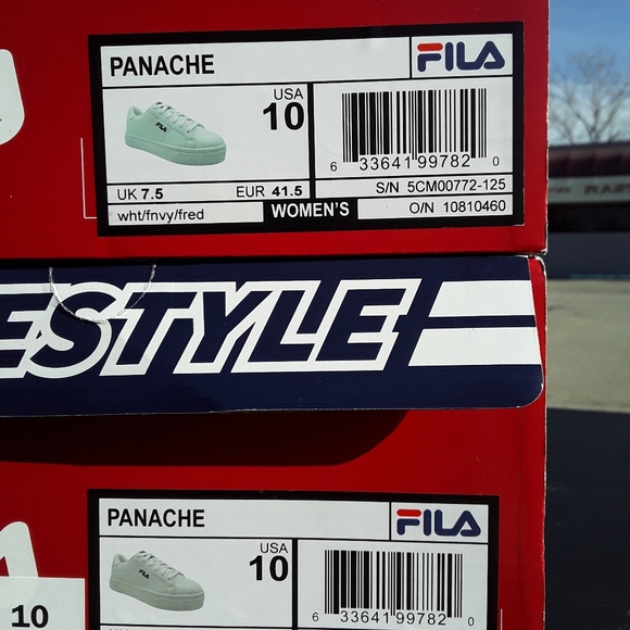 Fila Platform Panache Size 10 / 9.5 Womens - Picture 9 of 9